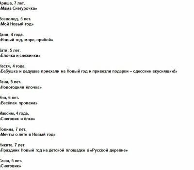 Конкурс детского рисунка «Я рисую Новый год»